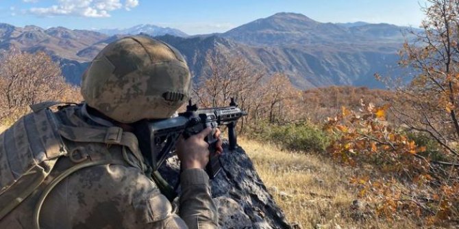 Suriye'nin kuzeyinde 2 terörist etkisiz hale getirildi