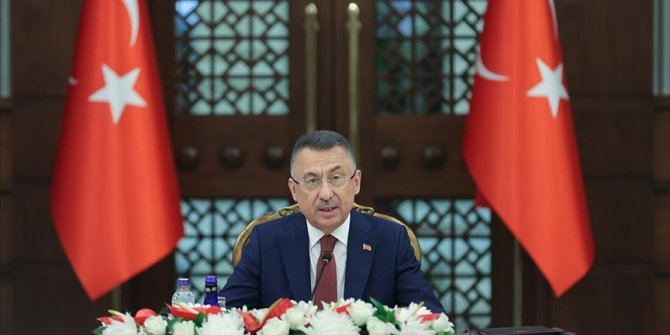 Cumhurbaşkanı Yardımcısı Oktay'dan şehit askerler için başsağlığı mesajı