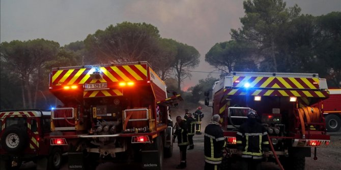 Fransa’nın Bordeaux şehri yakınlarındaki yangınlarda 7 bin hektardan fazla alan kül oldu