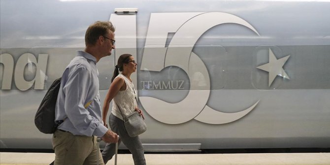 15 Temmuz Demokrasi ve Milli Birlik Treni İstanbul'a geldi