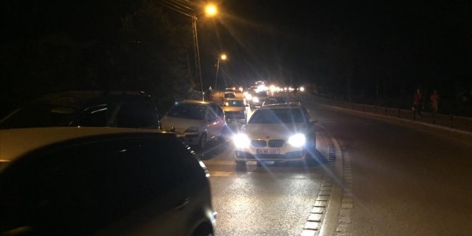 Antalya - Konya, Konya - Ankara kara yollarında tatil dönüş yoğunluğu