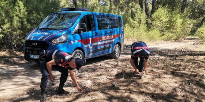 Muğla'da jandarma ekipleri orman yangınlarına karşı devriye görevi yapıyor
