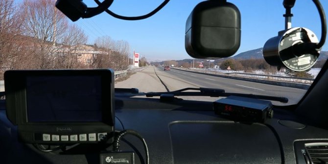 Üç günde 38 bin 276 araç sürücüsü radara takıldı