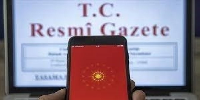 Üst kademe atamalar Resmi Gazete'de