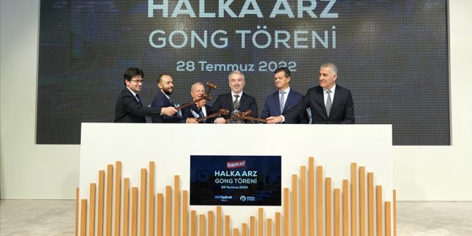 Borsa İstanbul'da gong Koroplast için çaldı