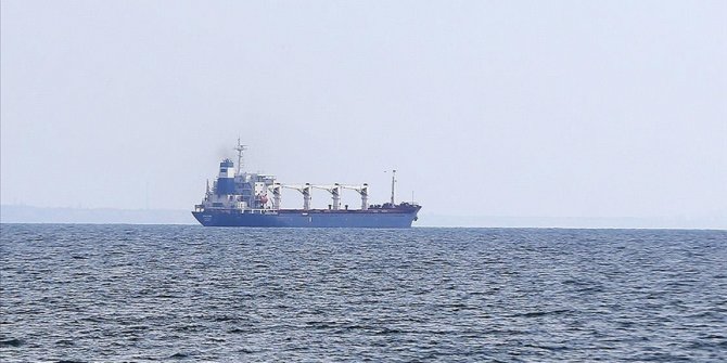 MSB, Ukrayna'dan hareket eden mısır yüklü geminin yoluna devam ettiğini açıkladı