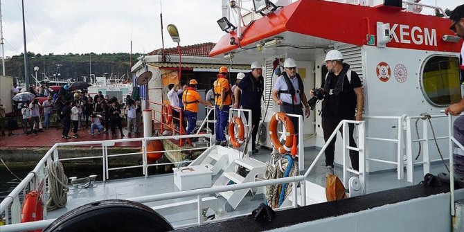 Ukrayna'dan gelen tahıl yüklü gemide denetleme başladı