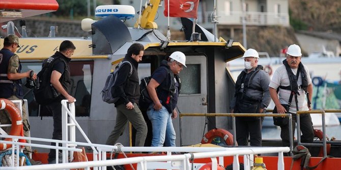 Müşterek Koordinasyon Merkezi temsilcileri Ukrayna'ya gidecek gemideki denetimlerini tamamladı