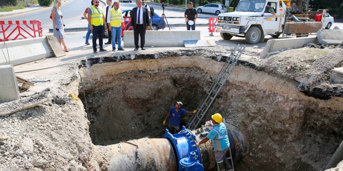 26 yıllık vanalar değişti 