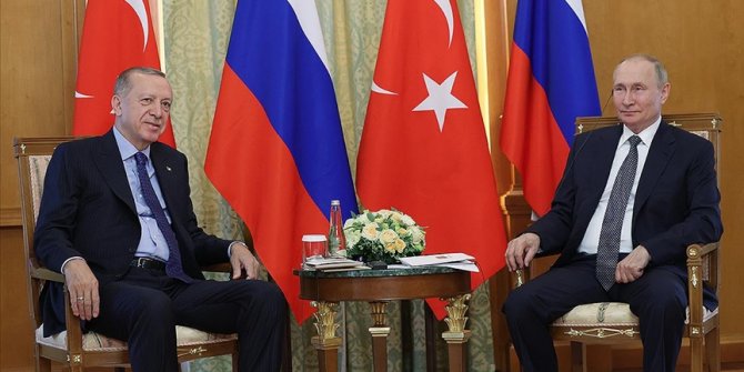 Erdoğan ve Putin'in 4 saatlik görüşmesi sona erdi: Ortak bildiri yayınlandı