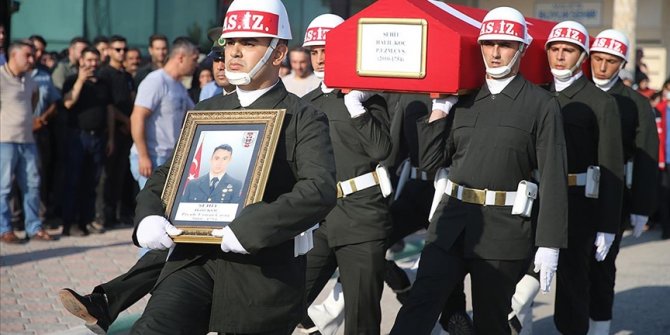 Şehit Uzman Çavuş Halil Koç, Malatya'da son yolculuğuna uğurlandı