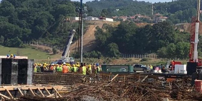 Filyos Limanı şantiyesinde işçiler kavga etti