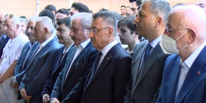 Ankara Valisi Şahin’in annesi Nebahat Şahin son yolculuğuna uğurlandı