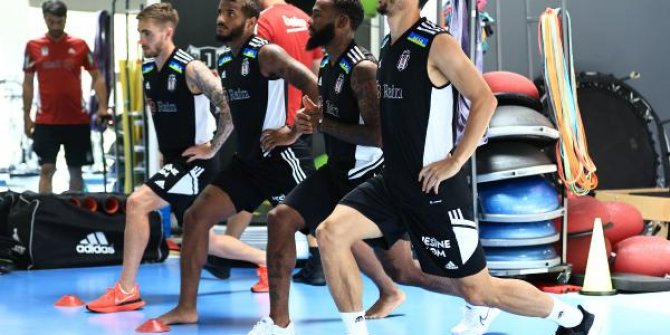 Beşiktaş günü çift idmanla tamamladı