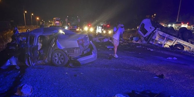 Mardin ve Gaziantep'in ardından bu kez de Seydikemer'de feci kaza