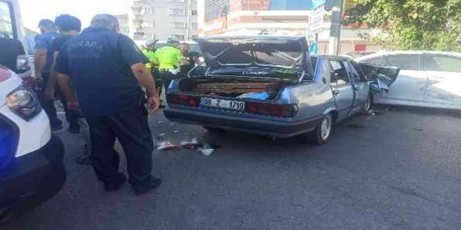 Sincan'da trafik kazası