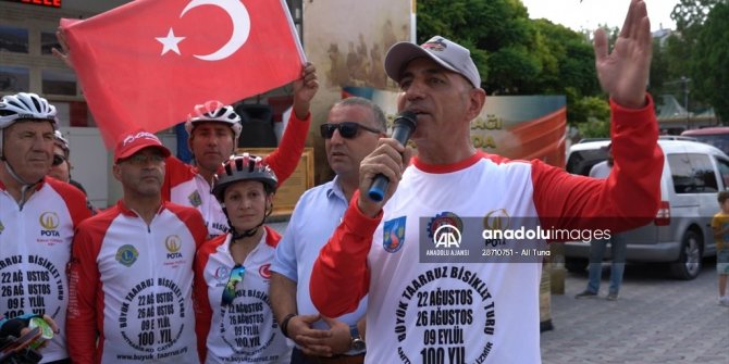 "İstiklal Bayrağı" Polatlı'dan Akşehir'e yola çıktı