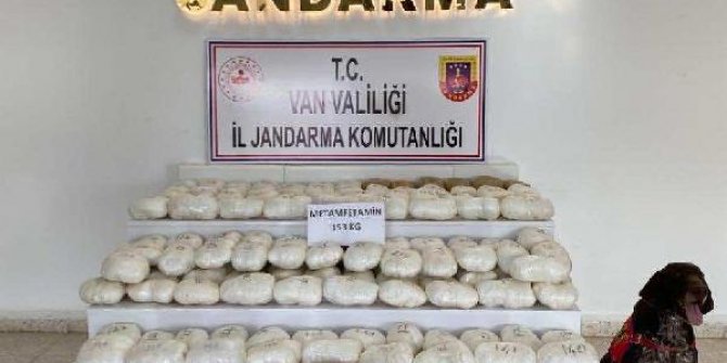 Van'da 307 kilo uyuşturucu madde ele geçirildi