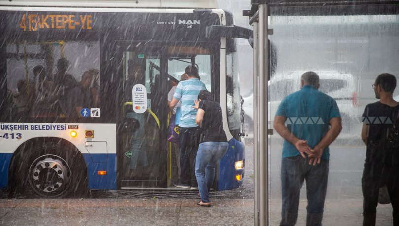 Ankara'nın kuzeyi ve batısı için gök gürültülü sağanak uyarısı