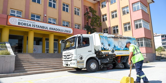 Altındağ'da okullar yeni eğitim ve öğretim dönemi için hazır