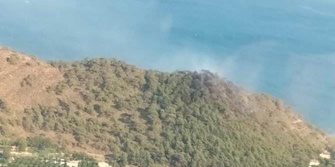 Antalya'da Adrasan Sahili'ne yakın bölgede çıkan orman yangını kontrol altına alındı