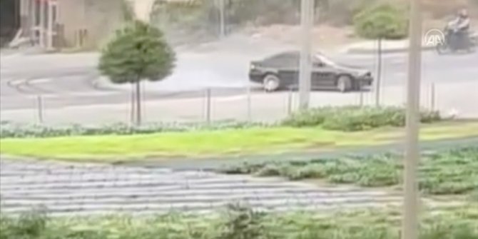 Trabzon'da otomobiliyle drift yapan sürücüye 12 bin 216 lira ceza uygulandı