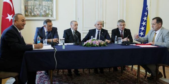 Erdoğan: Türkiye-Bosna Hersek arasında kimlik kartıyla giriş çıkış yapılacak