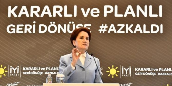 Akşener: 2026'da tüm Suriyelileri memleketlerine kavuşturmuş olacağız