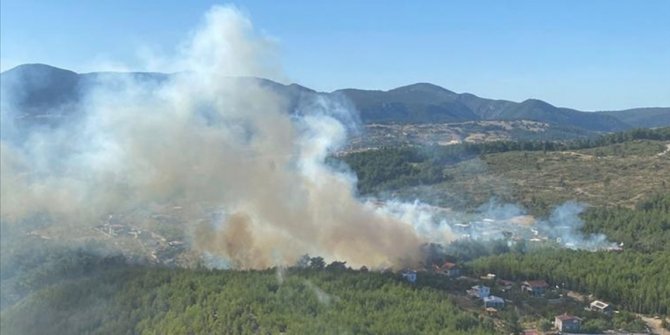 İzmir'de çıkan orman yangın kontrol altına alındı