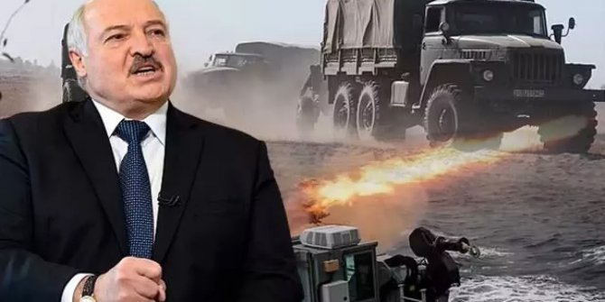 Belarus'tan Polonya sınırında savaş provası: Asker yığdılar