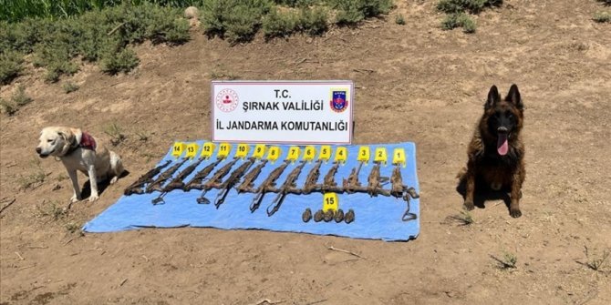 Eren Abluka-17 Operasyonu bölgesinde silah ve mühimmat ele geçirildi