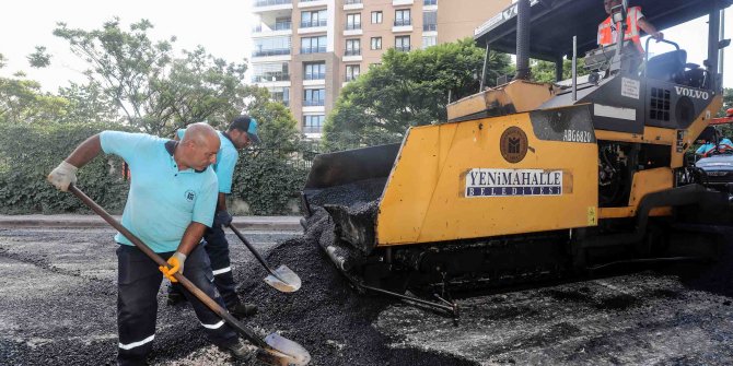 Yenimahalle Belediyesi ilçe genelinde altyapı çalışmalarını aralıksız sürdürüyor