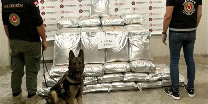 Hakkari Esendere Gümrük Kapısı'nda 513 kilogram eroin ele geçirildi