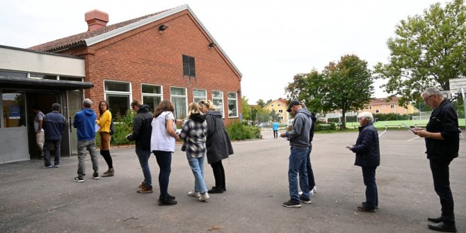 İsveç'te halk, sandık başında