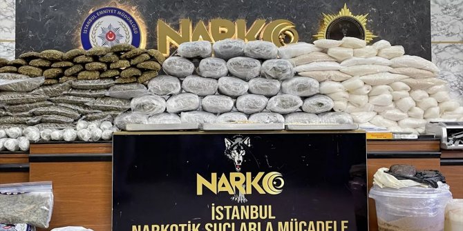 İstanbul'da 367 kilo 450 gram uyuşturucu ele geçirildi