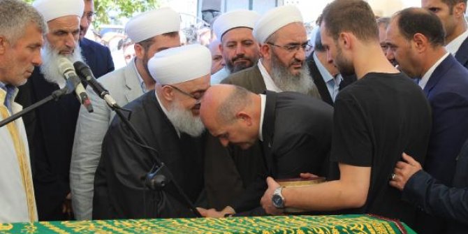 Şehit kaymakam Safitürk'ün babası toprağa verildi