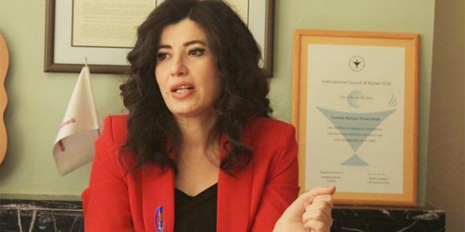 Dr. Azize Atlı Özbaş, hemşirelik mesleğinin başkalarına yaptırılmasını önleyeceklerini söyledi