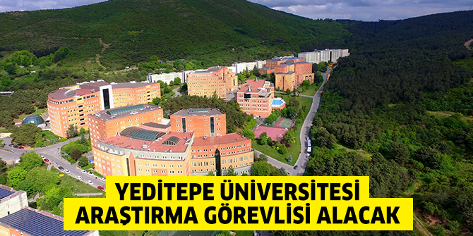 Yeditepe Üniversitesi Araştırma Görevlisi alımı yapacak