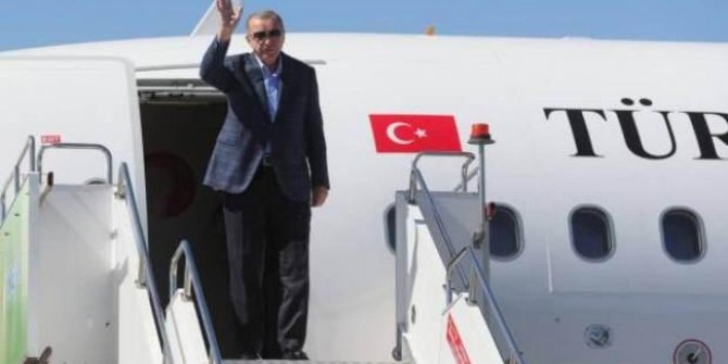Cumhurbaşkanı Erdoğan ABD'ye gitti