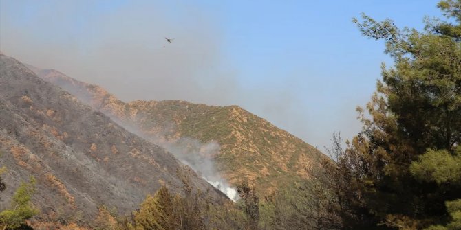Marmaris'teki orman yangını kontrol altına alındı