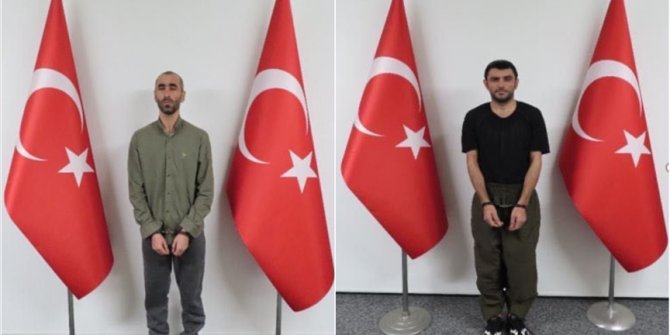 Kırmızı listeye iki çizik: Atilla Çiçek ve Hüseyin Yıldırım Türkiye'ye getirildi