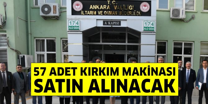 Ankara tarım il müdürlüğü kırkım makinası satın alacak