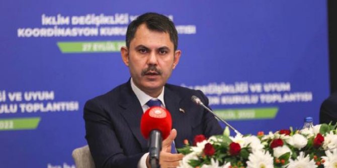 Bakan Kurum: Şehirlerimizi iklim değişikliğine uyumlu hale getirmeliyiz