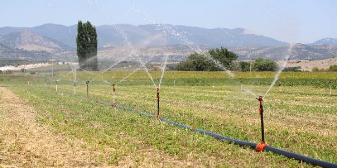 Bakanlık desteğiyle 4 milyon dekar arazi modern sulamaya kavuştu
