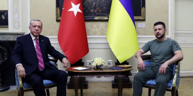 Cumhurbaşkanı Erdoğan Zelenskiy ile görüştü