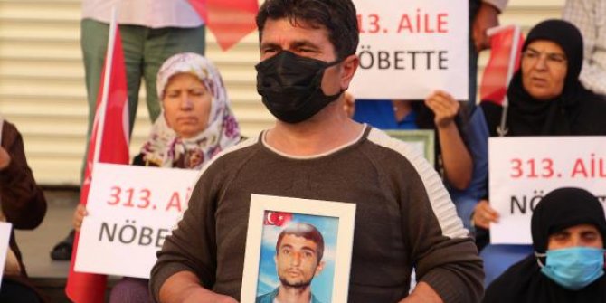 Diyarbakır’da evlat nöbetindeki aile sayısı 313 oldu