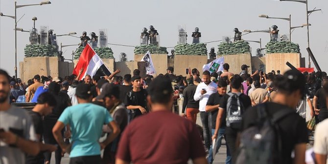 Bağdat'ta "ekim gösterileri" başladı