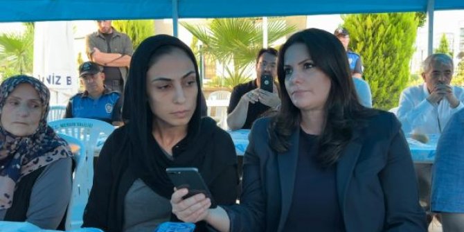 Cumhurbaşkanı Erdoğan, şehit eşi ile konuştu