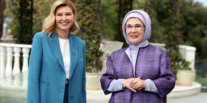 Olena Zelenska'dan Emine Erdoğan'a yardım teşekkürü