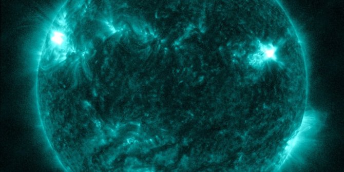 Güneş’teki en güçlü patlama görüntülendi